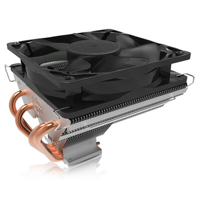

CoolerMaster Cyclone V400 Radiator CPU Cooler (Multi Platform / 4 Heat Pipe / Silent Fan / Attached Silicone Grease