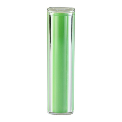 

Portable Charger 2600mAh Power Bank USB Battery Pack 2.0 USB Ports Li-polymer Battery External Battery For Smartphones Light green