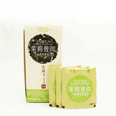 

Dayi Premium Jasmine Pu'er Tea Yunann Menghai Herbal Pu-erh Teabag Raw