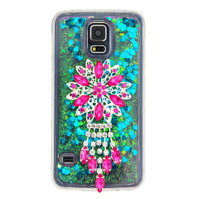 

Dynamic Quicksand Glitter Liquid Soft TPU Case Cover For SAMSUNG S5