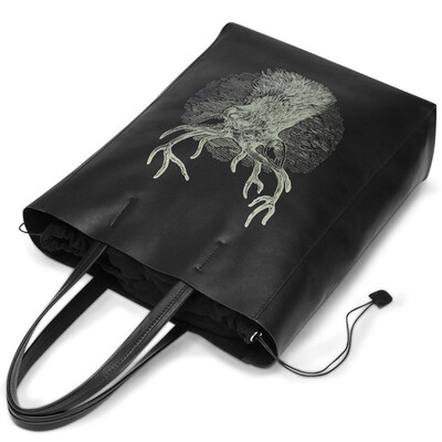 

ULIFE мужской плечевой мешок мягкой головы слой кожи случайные сумки мода печати мужской пакет Тоте пакет оленя тотем T3013