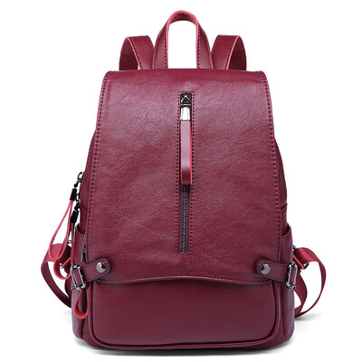 

Крокодил одежды (КРОКОДИЛ) Cikou женские модели вскользь PU мешок плеча Корейский институт ветра прилива рюкзак черный 12627106-01