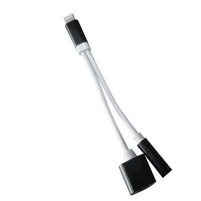 

освещение для разъема для наушников 3,5 мм адаптер аудио - адаптер наушник aux кабель для iphone7 плюс 580340