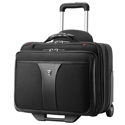 

SWISSMOBILITY 17-inch Business Trolley Computerized Case MT-7953-02T00 Black