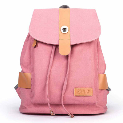 

Легко показать (ESHOW) плече сумка Корейская версия простой дикий розовый рюкзак BFB002334