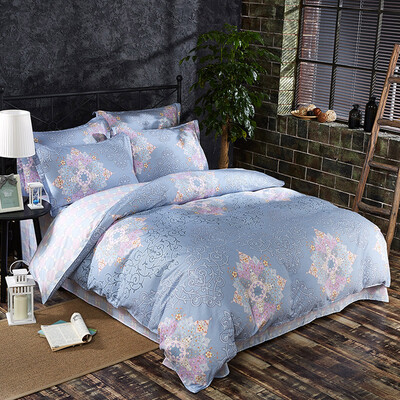 

Pierre cardin cotton bed set (duvet cover/fitted sheet/pillow case) 1.2m bed