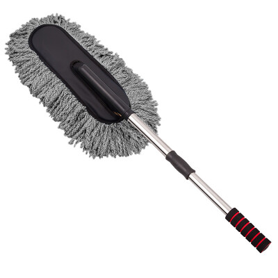 

Green source fiber retractable dust duster truck duster car dredger mop car wash car brush cleaning tool wax tow gray