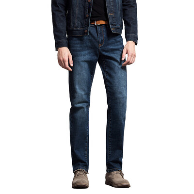 

Pierre cardin (pierre cardin) 684 осенний и зимний мужской эластичный комфорт случайные прямые мужские джинсы синий 29 ярдов