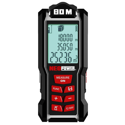 

Neopower rangefinder laser range finder Handheld laser measuring instrument Infrared electronic scale room instrument 80 meters NLT80
