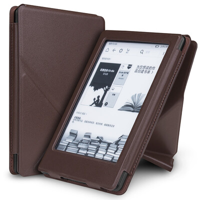 

Mo Fan (Mofi) Kindle новая входная версия 558 кожаная защитная крышка 558 складная кожаная подставка кожа классическая коричневая
