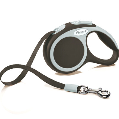 

German imports Fulaiqi flexi alien automatic telescopic dog traction rope dog chain dog rope series ribbon XS number 3 m 12kg brown