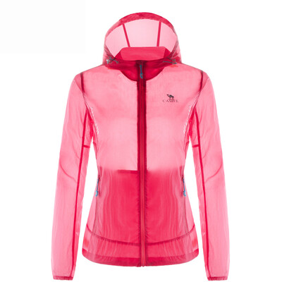 

Camel (CAMEL) outdoor skin clothing couple models light speed dry jacket female A7S145110 pink S