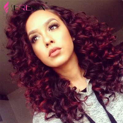 

7a Unprocessed Virgin Hair Burgundy Brazilian Deep Wave With Closure 3 Bundles 99j Brazilian Hair Loose Deep Wave 100 Human Hair