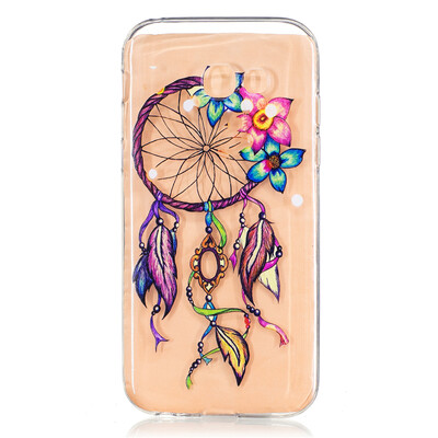 

Flowers chimes Dress girl Pattern Soft Thin TPU Rubber Silicone Gel Case Cover for SAMSUNG Galaxy A5 2017A520