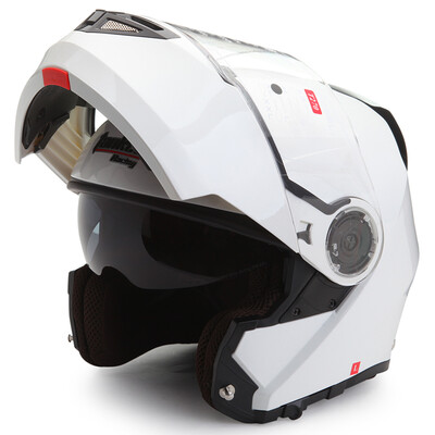 

Tanked Racing Motorcycle Helmet Racing Helmet Open Helmet Double Lens T270 All Seasons  Code White