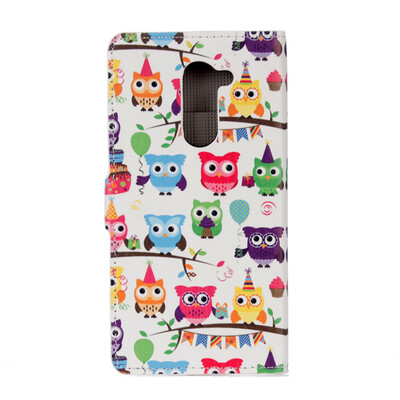 

Owls Design PU Leather Flip CoverWallet Card Holder Case for Huawei honor 6X