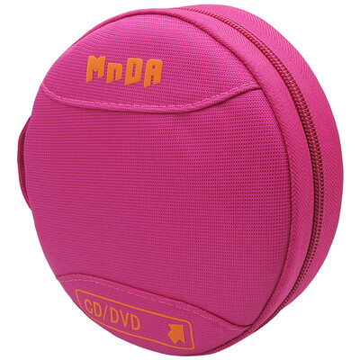 

Ming Daijin dish MNDA fashion waterproof disc dedicated 24 CD DVD disc package package rose red