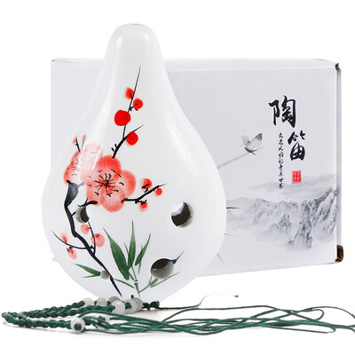 

[Супермаркет] Jingdong Leiothrix (Lovebird) 6 отверстий Ocarina среднего тона С окрашен переменным магнитной свистулькой стропа XS1028 начинающего учебником огурцом