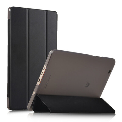 

ESCASE Huawei М3 8,4 дюйма защитная крышка / оболочка таблетки падение сопротивления тонкой кожи / тройной оболочки сна кронштейн LTE / Wi-Fi общая версия черный Джентльмен