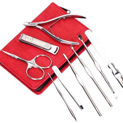 

Jingdong Supermarket Carpenter Technology MrGreen -6004 Imported Stainless Steel Nail Clamp Set Lady Nail Nail 9pcs Nail Knife Nail Scissors Genuine