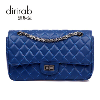 

Dirirab из натуральной кожи сумки на ремне сумки Lingge цепи сумка сумка кожаные сумки желе мешок