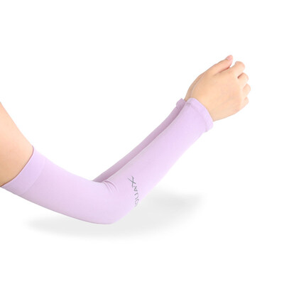 

IKEWA FANGSHAIXIU002zi sunscreen sleeves ice sleeves gloves female spring&summer riding Korean ice silk driving sun sets cuff female purple no finger