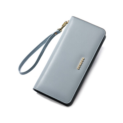 

Doodoo кошелек женский длинный участок Южной Кореи кожа молния г-жа длинный участок молния кожаный бумажник законопроект сумки клип D6901 золота