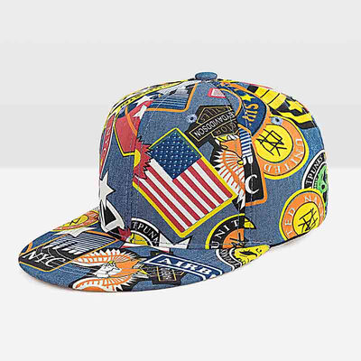 

WISHCLUB 2017 New Winter Warm Sport Baseball Cap Printing Couple Hip Hop Hat