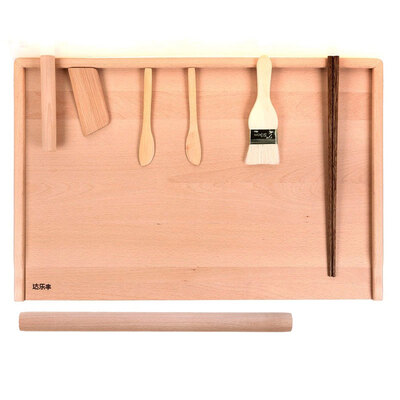 

Da Le Beech Dumpling Board Solid Wood Roll Panel Set JM6542 (65 * 42 * 1.5cm
