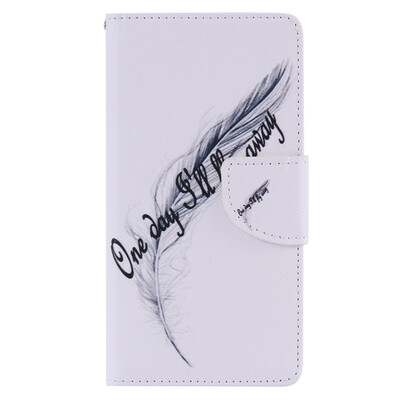 

Кожаный футляр из искусственной кожи с флип-чехлом для SONY M5