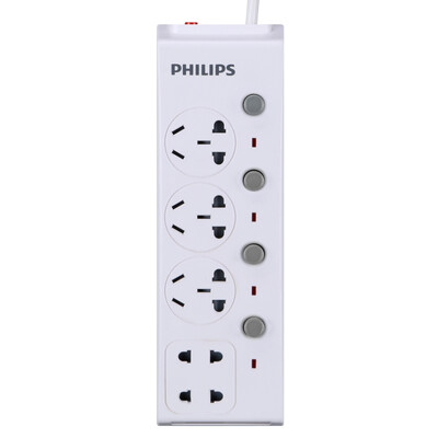

Philips комбинации PHILIPS 3 отверстия / два отверстия 2 Гб / 4 + независимый индикатор переключателя / перегрузка / защитные двери