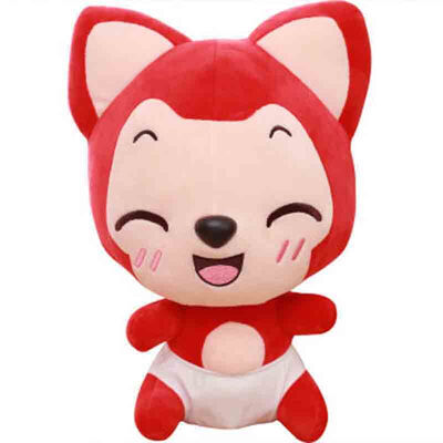 

[Jingdong supermarket] Bei cool (Beiku) peach dolls plush toys couple pillow birthday Valentine's Day Christmas gift squinting Azure 28cm