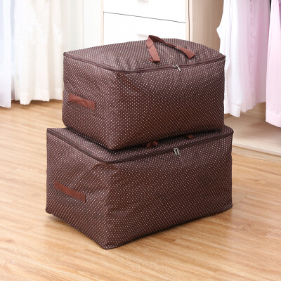 

Jingdong Supermarket] Youfen three generations thickening Oxford cloth quilts bag 100 liters +72 liters two sets of storage finishing bag soft storage box coffee microwave point