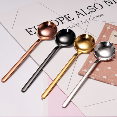 

[Супермаркет] Jingdong ВС Филко 304 из нержавеющей стали кофейная ложка круглая ложка ложка перемешивать кружка кофе подарочной коробке семья из четырех четырех цветовых моделей