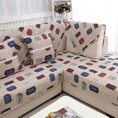 

Green reed European style sofa cushion sofa sofa four seasons non-slip modern era 90 90cm 1 piece installed