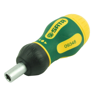 

SATA 093 6 pieces ultra-short ratchet screwdriver set six-in-one multi-function screwdriver screwdriver screwdriver