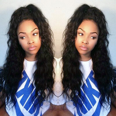 

Indian wave weave Remy hair 3 pcs lot human hairUnprocessed indian natural wave more water wave natural black Indian virgin hair