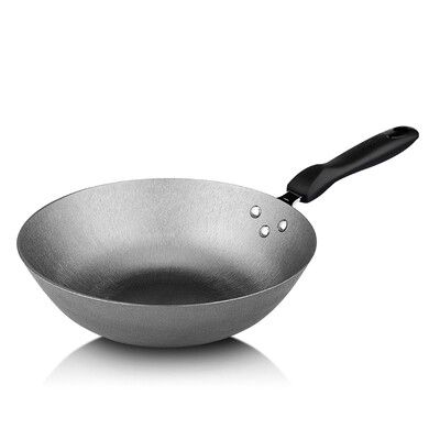 

Jingdong Supermarket Cooking King&39s Wok Cast Iron Pot 30cm Uncoated Pig Iron Induction Cooker Gas Gas Stove Explosion Fire Universal Cooking Pot C30B1