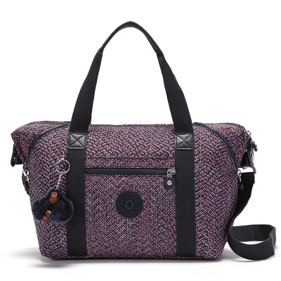 

Kipling Kay Pu Lin Leisure Women's Handbag Women's Shoulder Bag K13848 Blue Red Mini Geometry Print