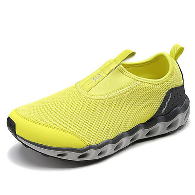 

361 градус мужчины вверх по течению обувь 571623317-2 нежный желтый зеленый / 11C темно-серый 40