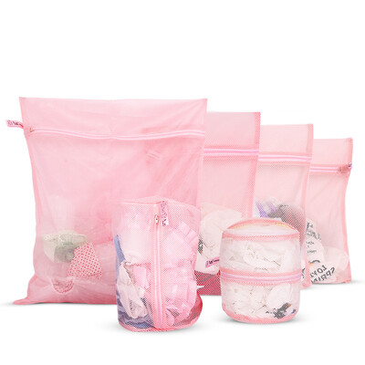

[Jingdong Supermarket] Yifan fine net cleaning bag 6 sets of large and small trumpet laundry bag bra wash bag sweater laundry bag
