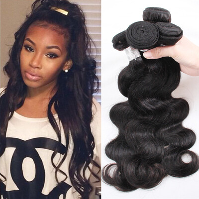 

Mink Brazilian Body Wave Virgin Hair 3 Bundles 8A Unprocessed 100% Virgin Human Hair Weave Wet and Wavy Extensions Natural Color