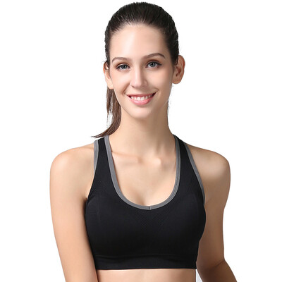 

[Jingdong supermarket] Antarctic human brains no trace to gather the word back sports bra blue S (recommended 70A-75D)