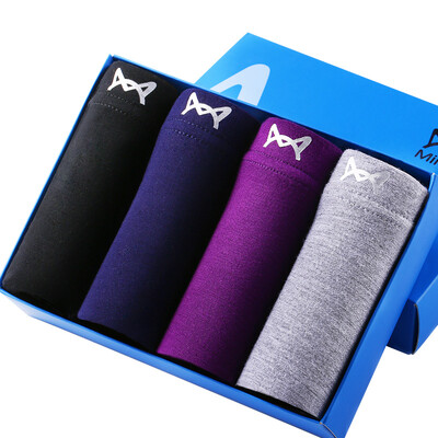 

Cat (MiiOW) [4] мужское нижнее белье мода в талии угол нижнее белье мужские U выпуклые дышащие четвероногие брюки мужчины XXXL