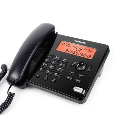 

Matsushita (Panasonic) KX-TS388CN спикерфон АОН стационарный телефон домашний офис (черный)