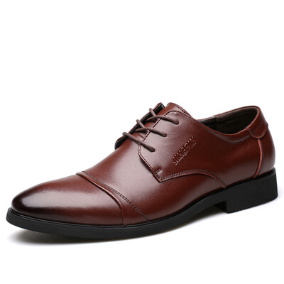 

Yicki EGCHI Dress shoes men&39s business casual fashion wear-resistant shoes 9614 black 42