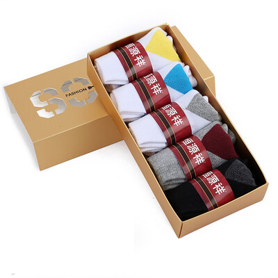

【Jingdong Supermarket】 Hengyuan Xiang men's socks fashion leisure sports men socks socks breathable socks 5 double-loaded color A9170912