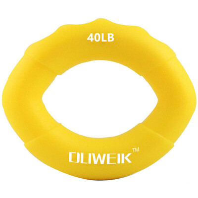 

DLIWEIK 40 LB Hand Grip Wrist Training Expander Yellow