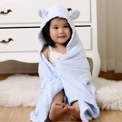 

Covator baby baby towel plain six-layer gauze cotton baby children cute bath towel A class infant with 13688BT02 pink 65 * 130cm