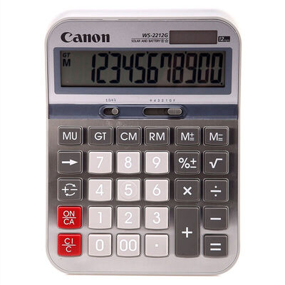 

(Canon) WS-2212G Электронный калькулятор